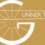 gunner tours logo white on brown