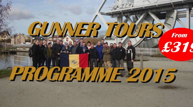 Gunner Tours Public Tour Programme 2015
